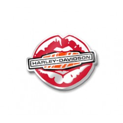 Значок Harley-Davidson Kiss металлический