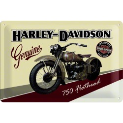 Табличка Harley-Davidson Flathead 20x30