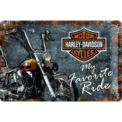 Табличка Harley-Davidson Favourite Ride 20x30