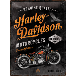 Табличка настенная Harley-Davidson Timeless Tradition 30x40 металлическая