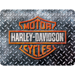 Табличка настенная Harley-Davidson Metal Logo - 15x20 металлическая