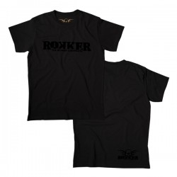 Чоловіча футболка ROKKER Black Jack чорна