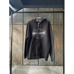 Чоловічий худі Harley-Davidson TT Shield HD чорний