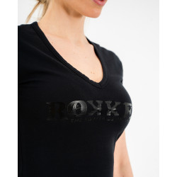 Женская футболка ROKKER LADY черный