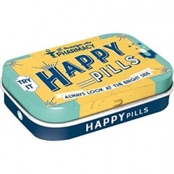 Ментоловые конфеты Harley-Davidson Happy Pills в металлической коробке