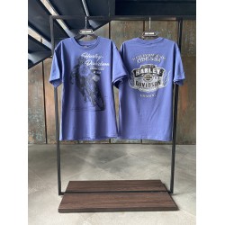 Чоловіча футболка Harley-Davidson Track House синій