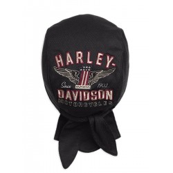 Байкерская бандана Harley-Davidson  Winged #1 черная