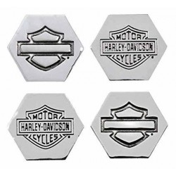 Набор магнитов на холодильник Harley-Davidson  Bar & Shield (4 шт) металлический