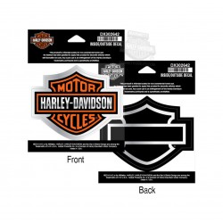Наклейка двустороння Harley-Davidson  Bar & Shield размер SM