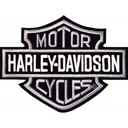 Нашивка Harley-Davidson  Bar & Shield  Silver размер  2X