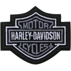 Нашивка Harley-Davidson  Bar & Shield  Silver размер XS