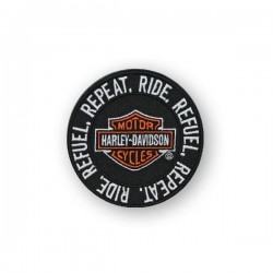 Нашивка Harley-Davidson Ride Refuel Repeat розмір XS