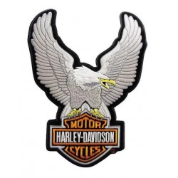 Нашивка Harley-Davidson Upwing Eagle Silver