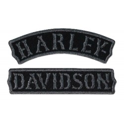 Нашивка  Harley-Davidson Vintage Rockers размер SM