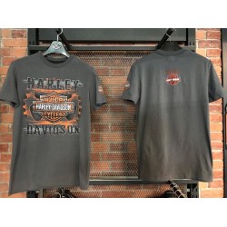 Чоловіча футболка Harley-Davidson GRAFFITI STREET сірий
