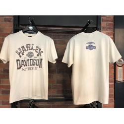 Мужская футболка Harley-Davidson V-TWIN POWER белый