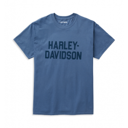 Мужская футболка Harley-Davidson  Foundation синяя