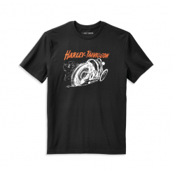 Мужская футболка Harley-Davidson Accelerate чёрная