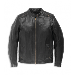 Женская куртка Harley-Davidson Electra кожаная черная