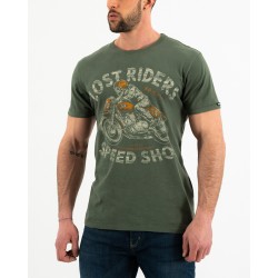 Чоловіча футболка ROKKER Lost Riders сіра