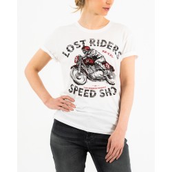 Жіноча футболка ROKKER Lost Riders білий