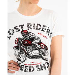 Жіноча футболка ROKKER Lost Riders білий