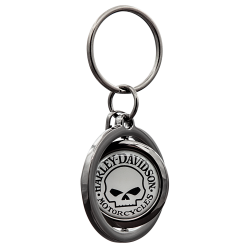 Брелок Harley-Davidson  Skull Spinner Брелок Harley-Davidson  Skull Spinner